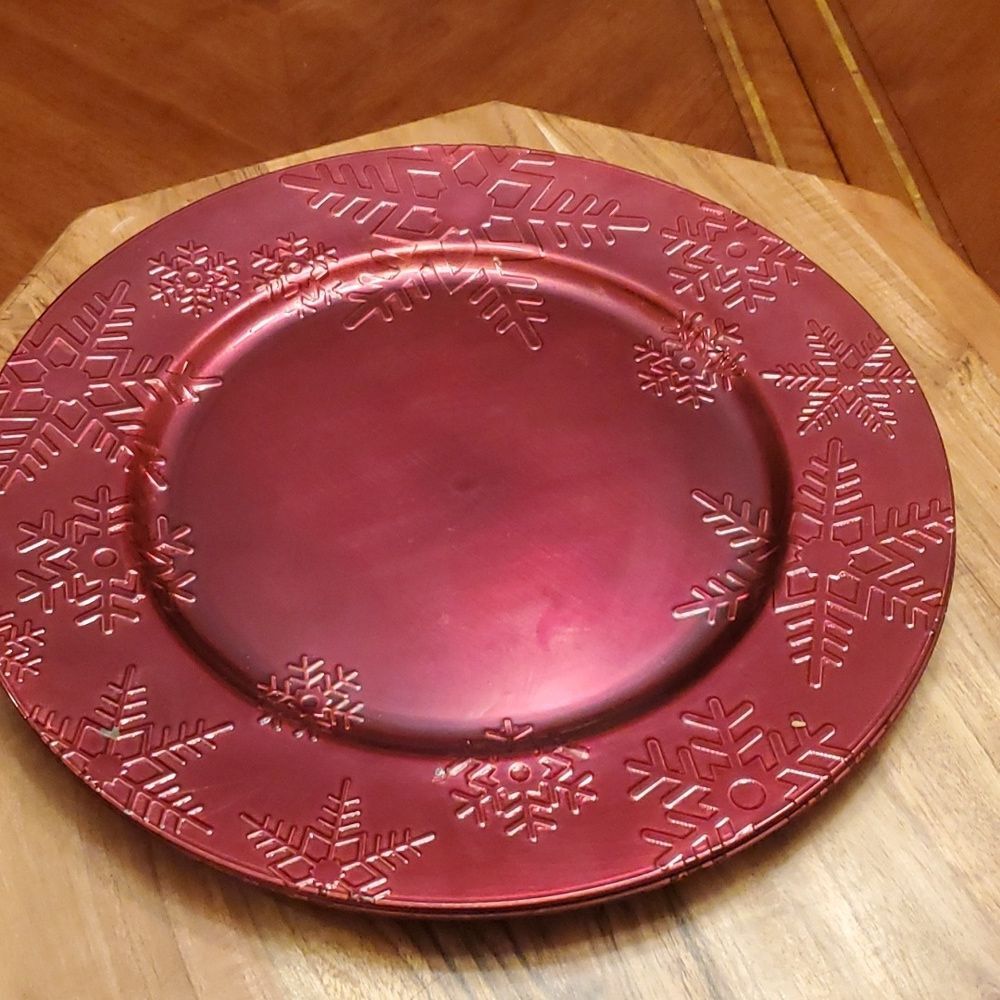 2 ASHLAND CHARGER PLATES - Picture 3 of 4